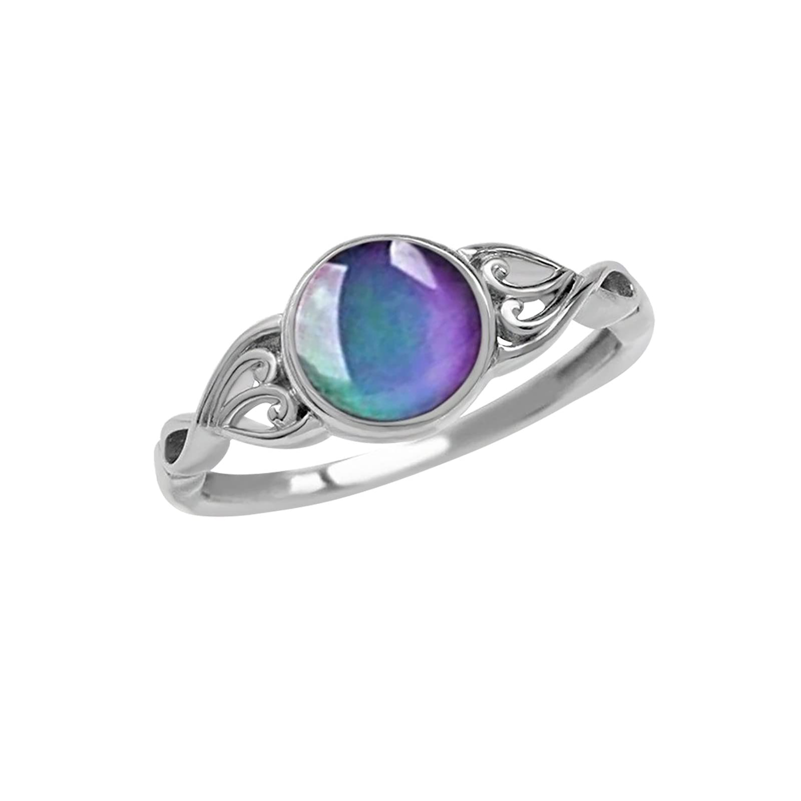 Temperature Sensitive Color Changing Rings for Women - Stylish 90s Fashion Jewelry & Trendy Accessories - Perfect Gift for Wife, Girlfriend, or Special Occasions