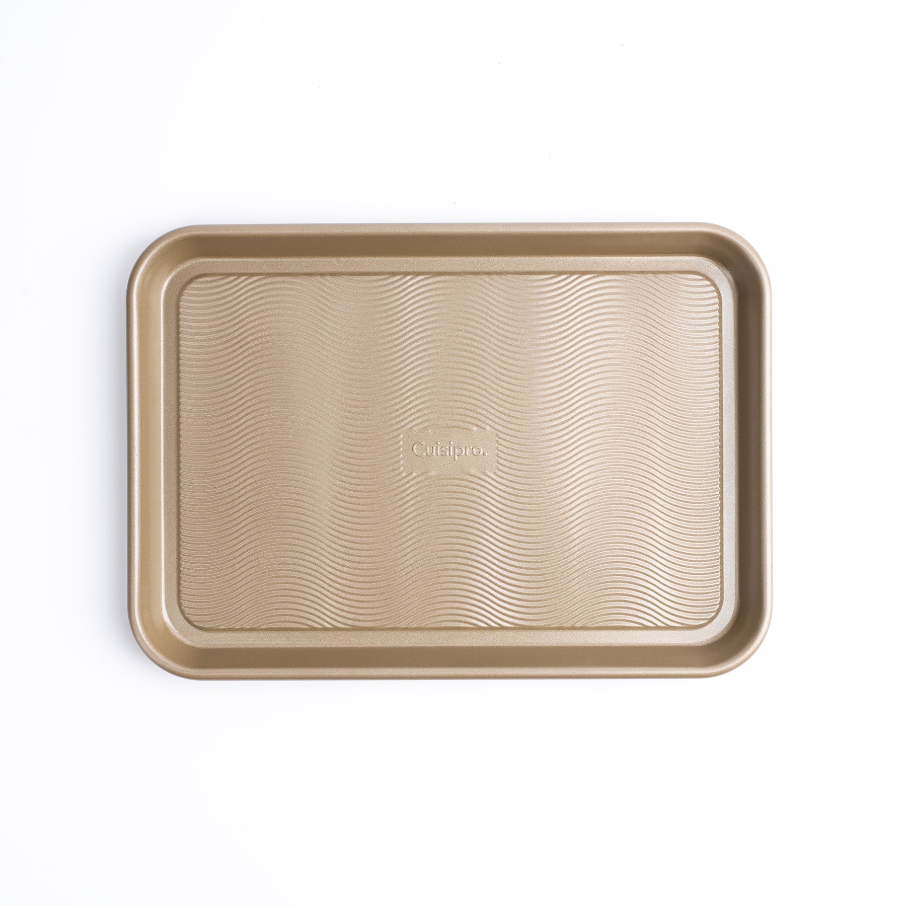 Non-Stick Small Baking Sheet by Cuisipro - Perfect for Cookies, Pastries & Roasting Vegetables | Durable & Easy Clean for Home Bakers & Cooking Enthusiasts