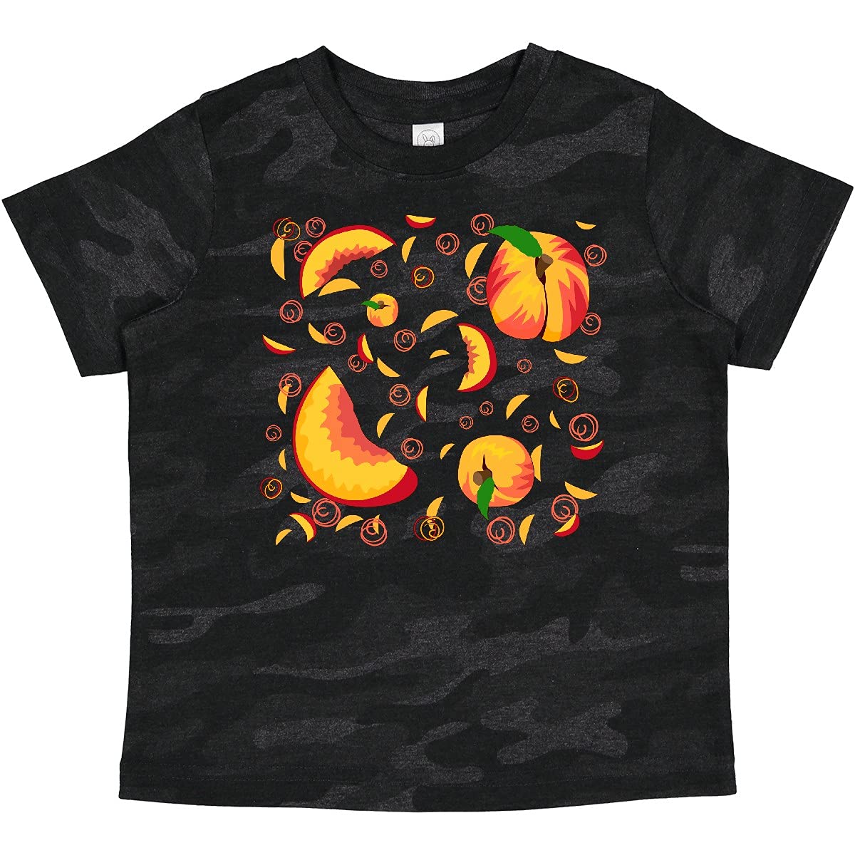 Inktastic Peach Fruit Party Baby T-Shirt - Cute & Soft Cotton Tee for Infants & Toddlers - Perfect for Birthday Parties, Family Photos & Everyday Wear