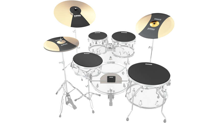 Evans SoundOff Drum Mutes Box Set - 10