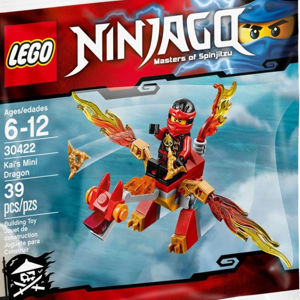 Kai's Mini Dragon Lego Ninjago 30422 Polybag Building Set - Fun Ninja Toy for Kids' Creative Play & Collection