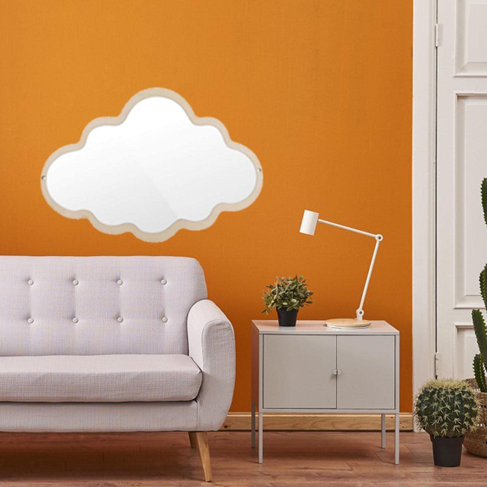 Nordic Kids Wall Mirror - Cloud Decor for Nursery & Bathroom
