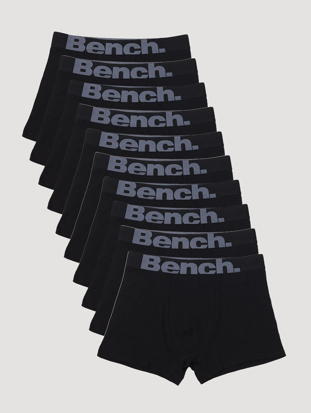 Premium Cotton Boxer Briefs (10 Pack) - Soft, Breathable Men's Underwear for All-Day Comfort - Ideal for Workout, Office & Casual Wear