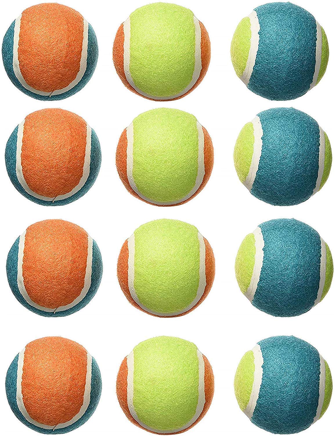 Premium Cotton Cricket Balls for Practice & Casual Play - Soft & Safe for Kids & Adults - Multicolor Pack of 12 - Ideal for Backyard, Street & School Cricket Games