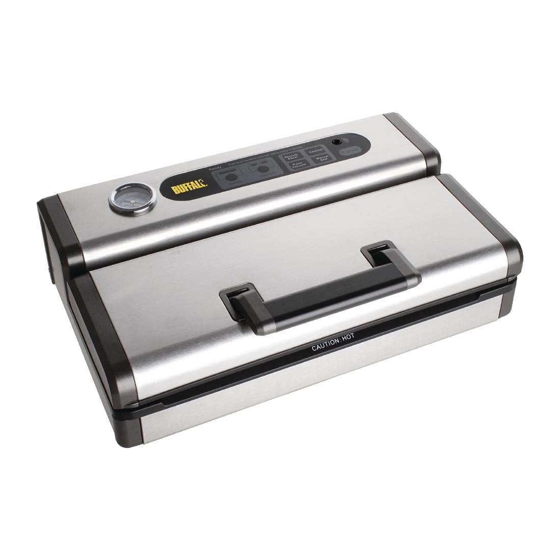 Buffalo Stainless Steel Vacuum Sealer Machine - 30cm Food Packing Sealer for Kitchen | Perfect for Meal Prep, Sous Vide & Long-Term Food Storage