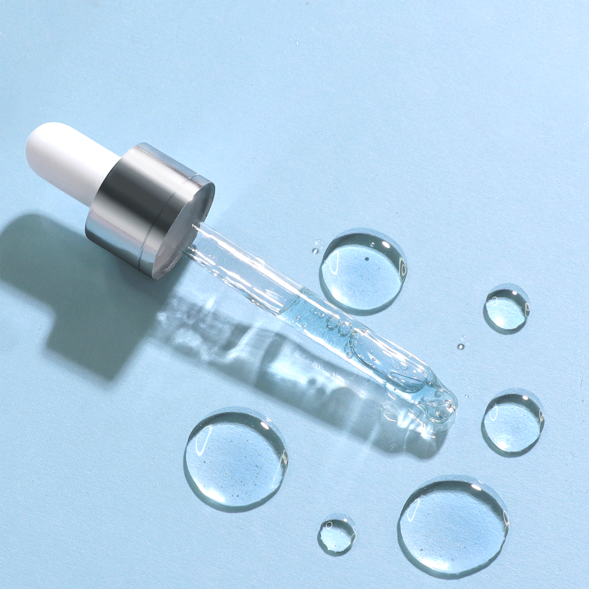 Best Glycerin & Hyaluronic Acid Hydrating Serum for Face - Deep Moisturizing & Anti-Aging Skincare - Perfect for Dry Skin & Nighttime Routine