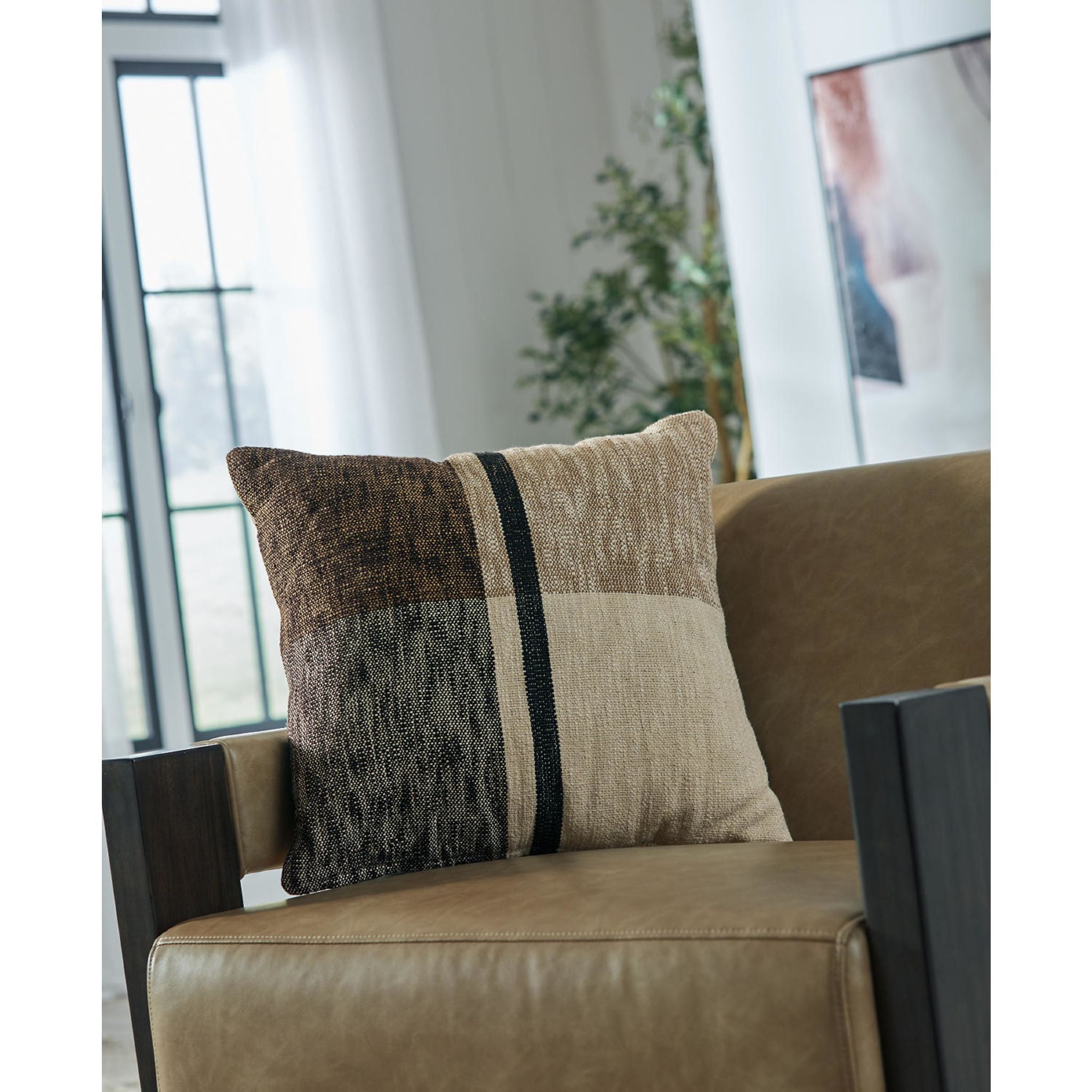 Adrielton Decorative Throw Pillow 20x20 Inches - Soft Accent Cushion for Sofa, Bed, Living Room - Stylish Home Decor for Cozy Comfort