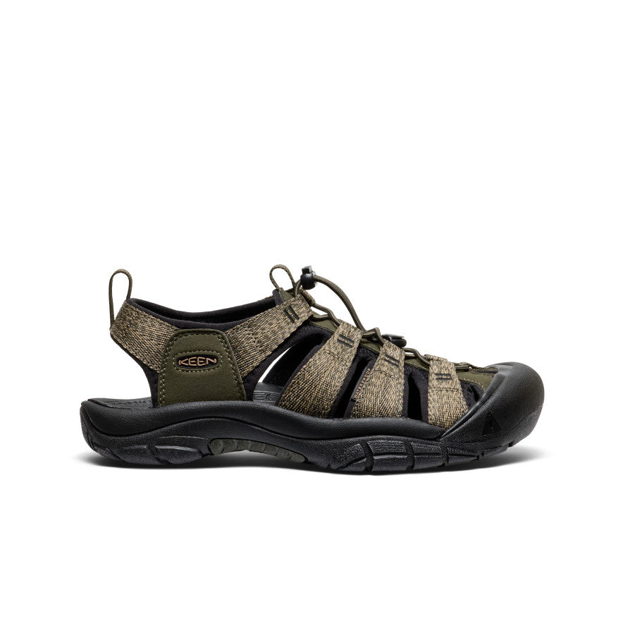 Men's Newport H2 Sandals - Comfortable Water Shoes for Hiking & Beach | Forest Night/Black | Perfect for Outdoor Adventures, Walking & Water Activities