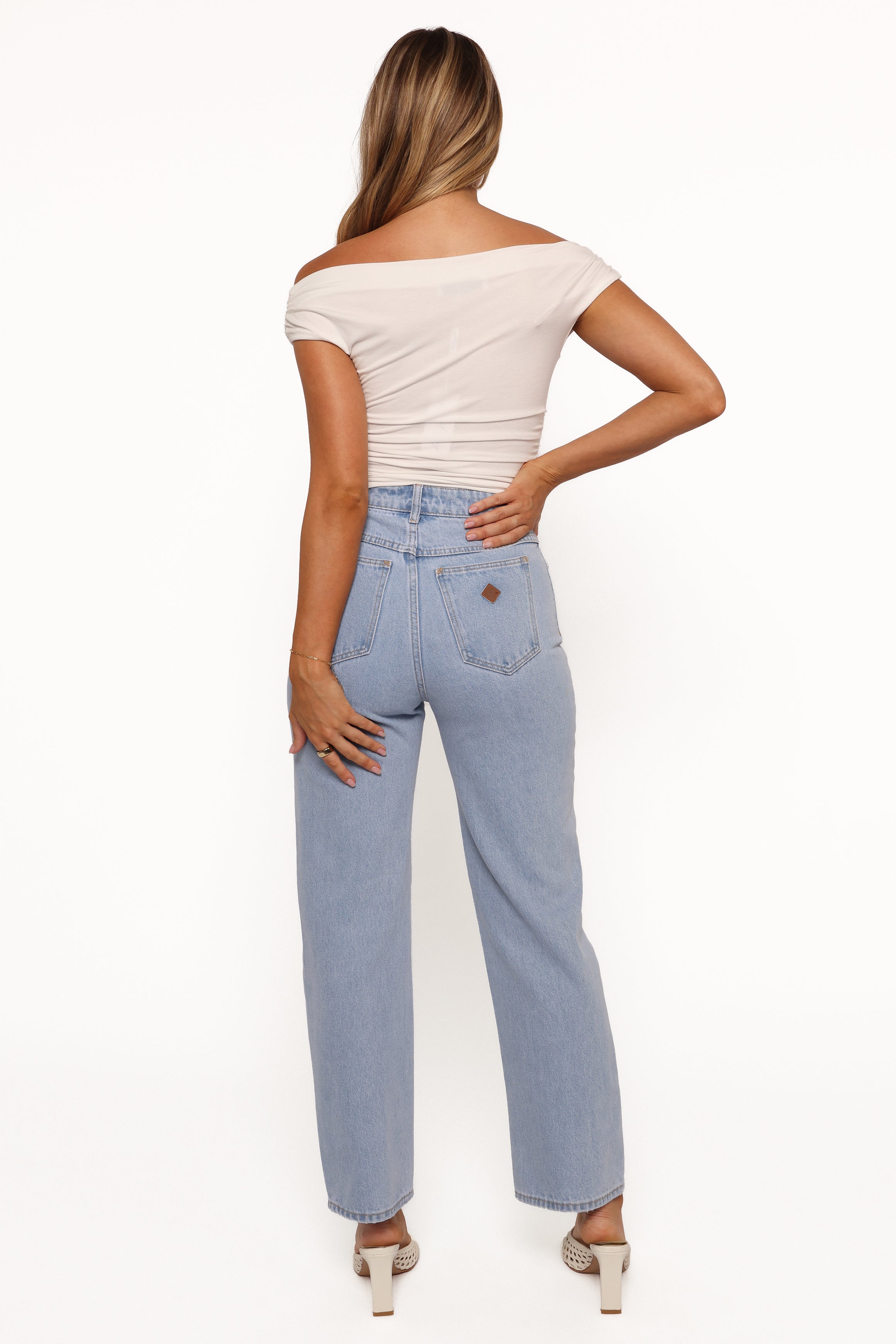ABrand Venice Straight Jeans for Women - High Waist Slim Fit Denim Pants | Kendall Style | Perfect for Casual Wear, Office & Night Out