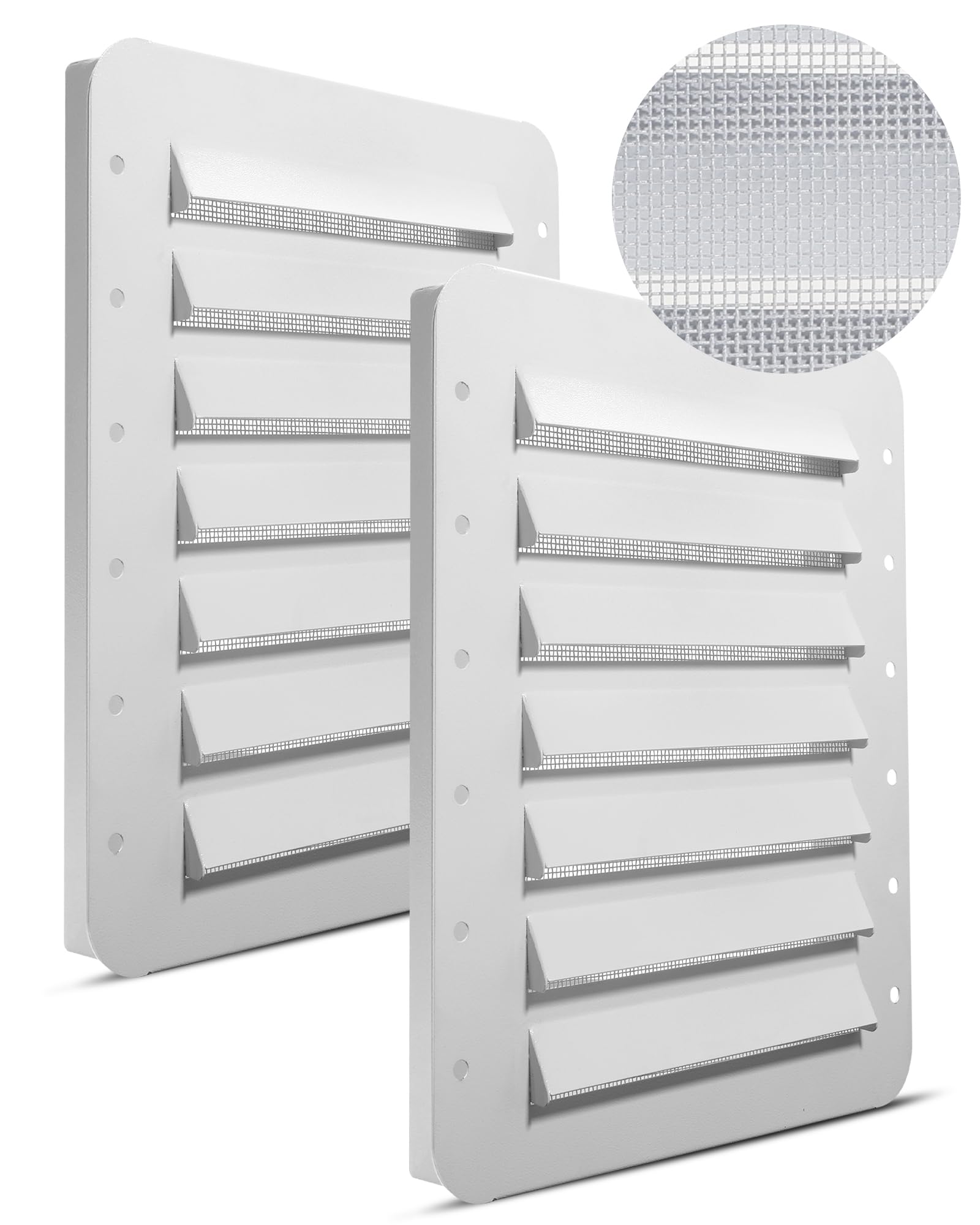 Vented Shipping Container Screens - Improve Airflow & Prevent Condensation (2-Pack) | Ideal for Container Homes, Offices, Cabins & Storage Units