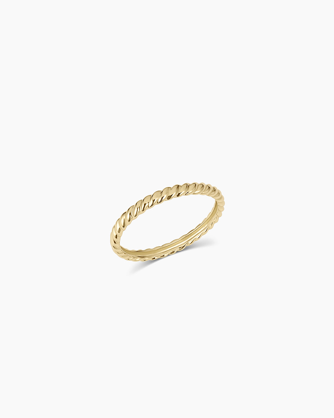 14K Gold Crew Helium Ring for Women - Dainty Stackable Band, Minimalist Jewelry Gift for Her - Perfect for Everyday Wear, Anniversaries & Special Occasions