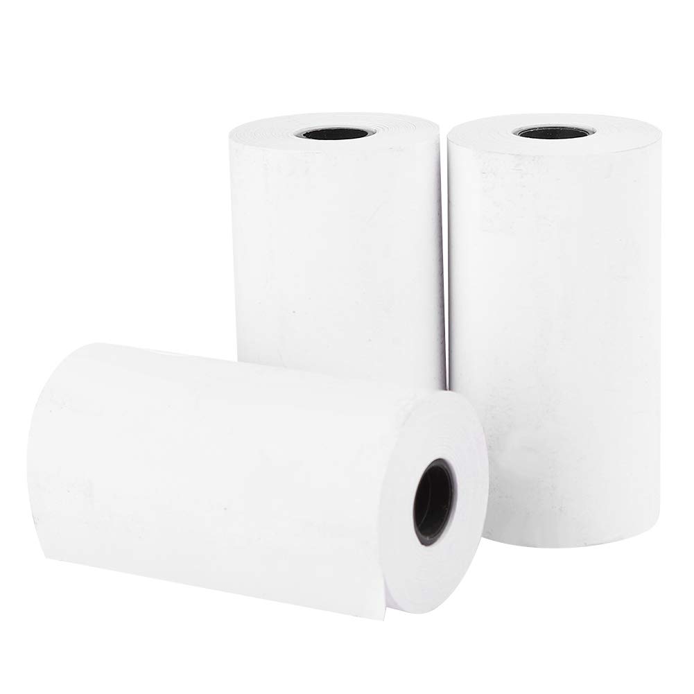 Zopsc 3PCs 56mm / 2.2in Thermal Paper Rolls for POS Receipt Printer - Waterproof, High-Quality Printing Accessories - Perfect for Retail Stores, Restaurants, and Cash Registers