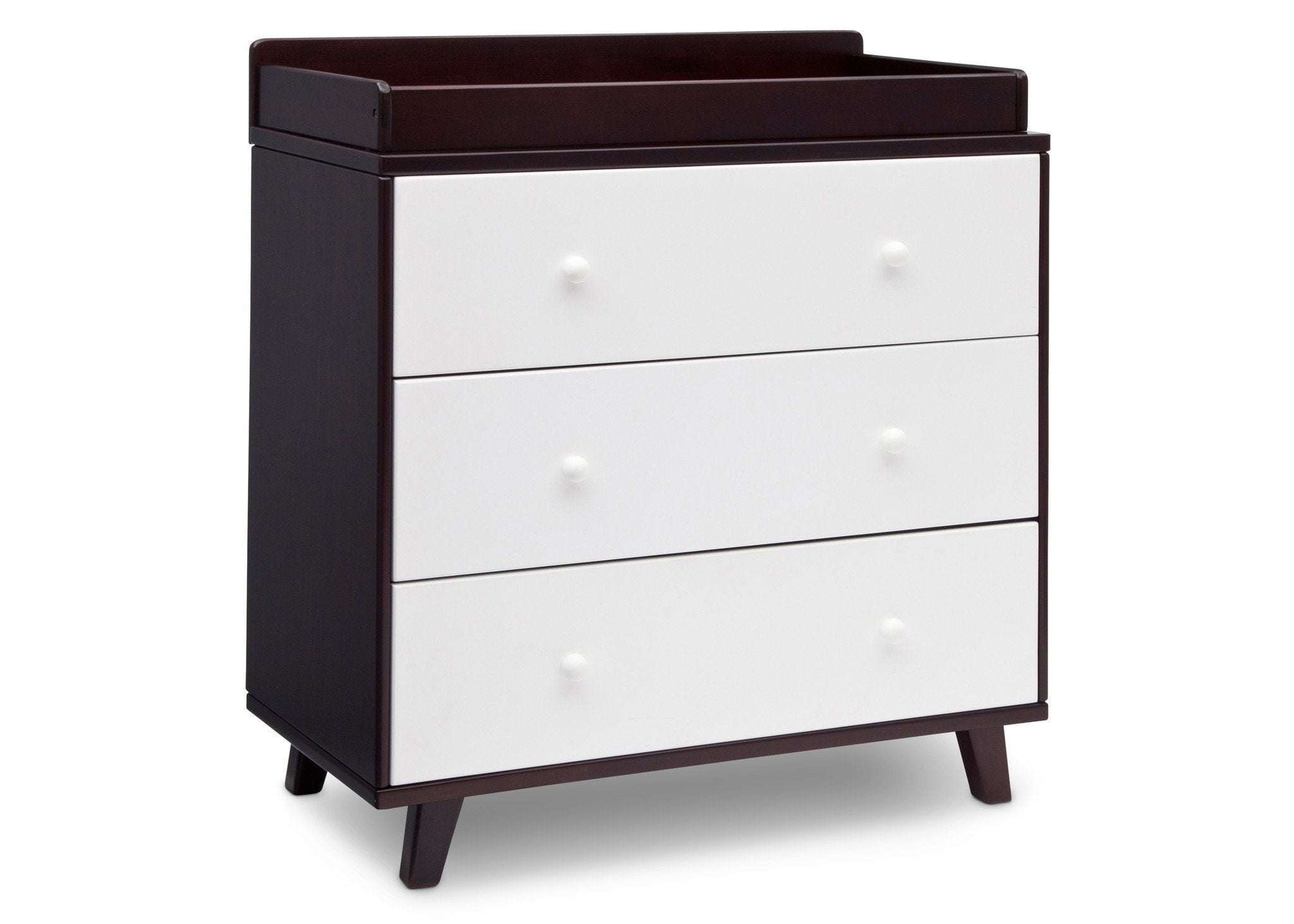 Ava 3 Drawer Nursery Dresser with Changing Table Top - Perfect Baby Changing Station for Nursery Organization & Storage