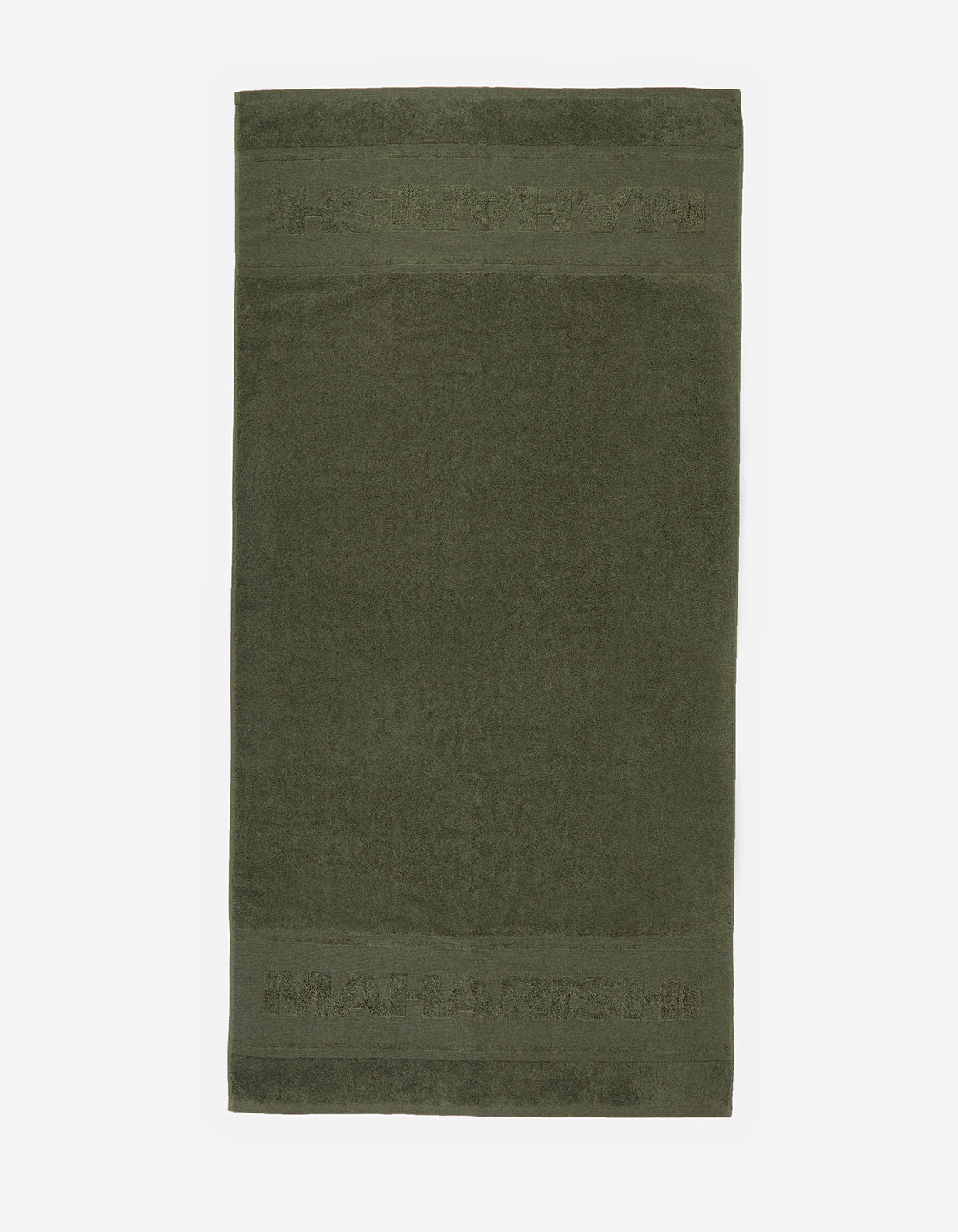 Organic Cotton Towel 90x180cm (35x71 inches) - Soft & Absorbent Bath Towel for Spa, Beach & Gym - Olive Green Eco-Friendly Bath Sheet