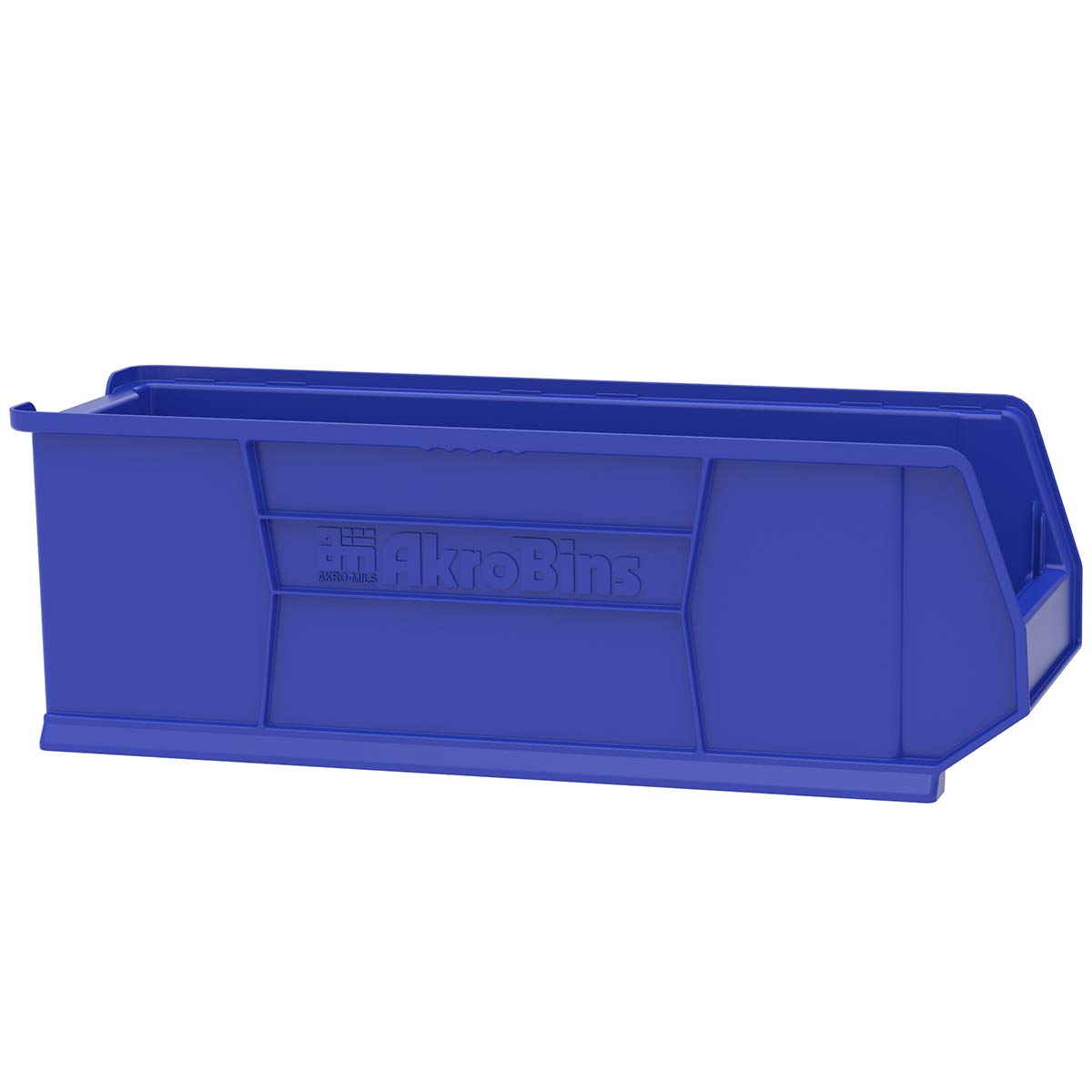 Akro-Mils 30292 Large Plastic Storage Bins - 4-Pack Stackable Organizer Bins for Garage, Classroom, Warehouse (30