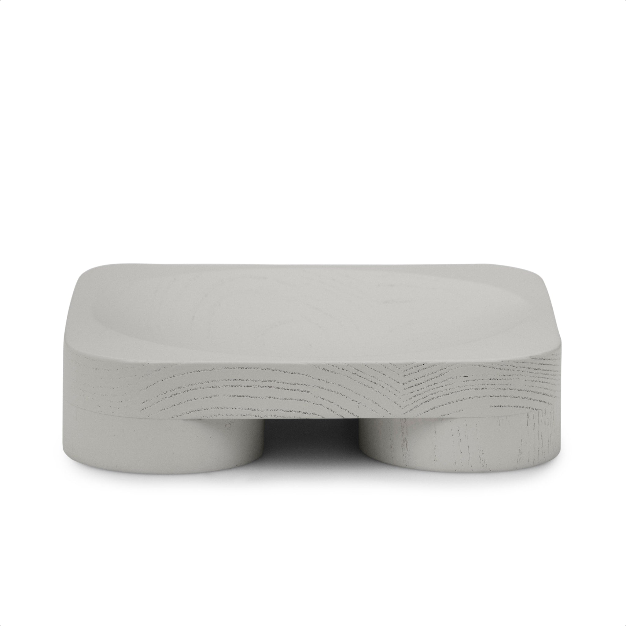 Normann Copenhagen Chub Bowl - Large Warm Grey Ceramic Serving Bowl for Salads, Snacks & Home Decor