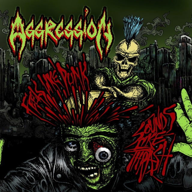 Aggression CD - Punk Thrash Metal Music Album | Perfect for Mosh Pits, Concerts & High-Energy Workouts