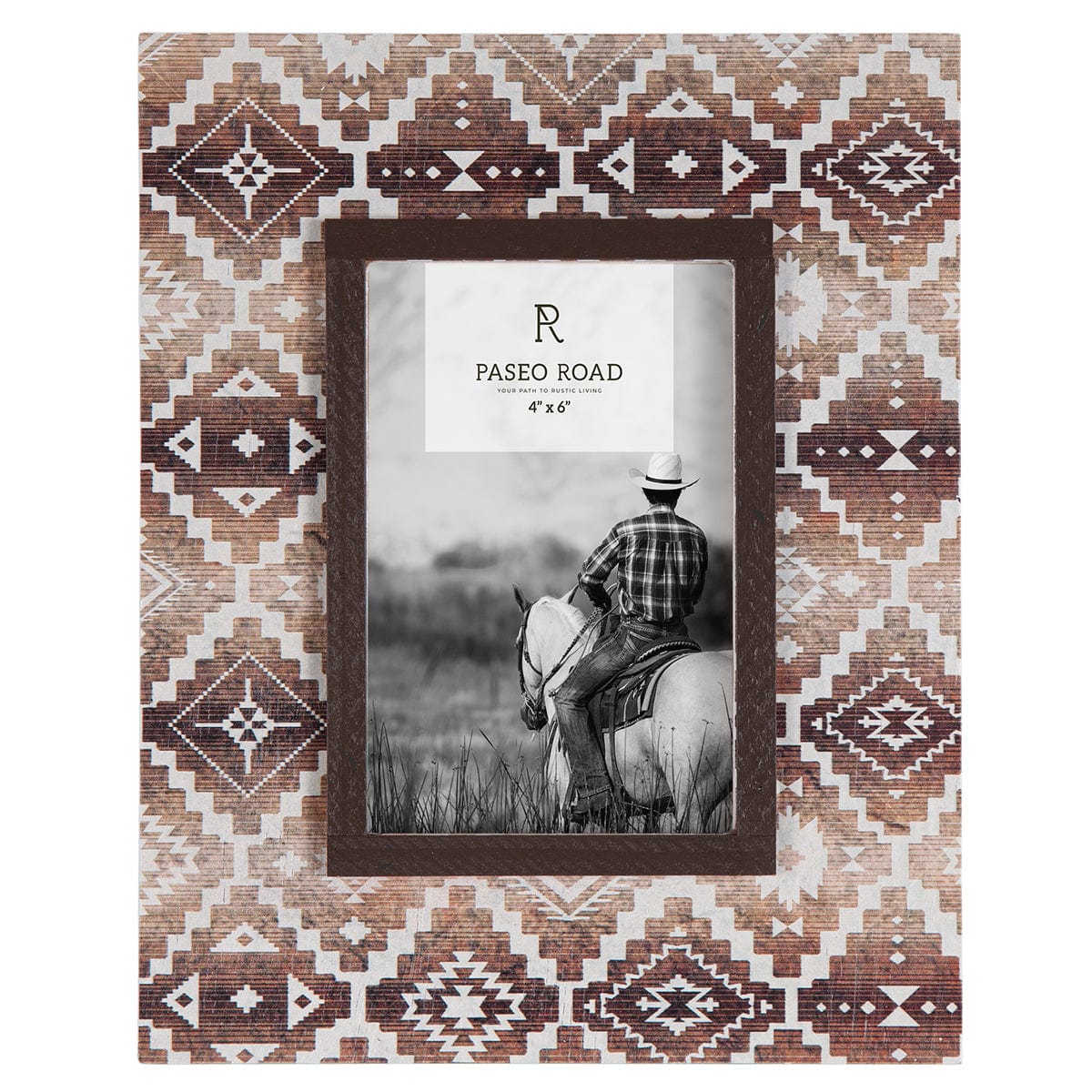 Rustic Chalet Picture Frame - Handcrafted Wooden Photo Display for Wall or Tabletop - Perfect for Home Decor, Wedding Gifts & Cabin Memories