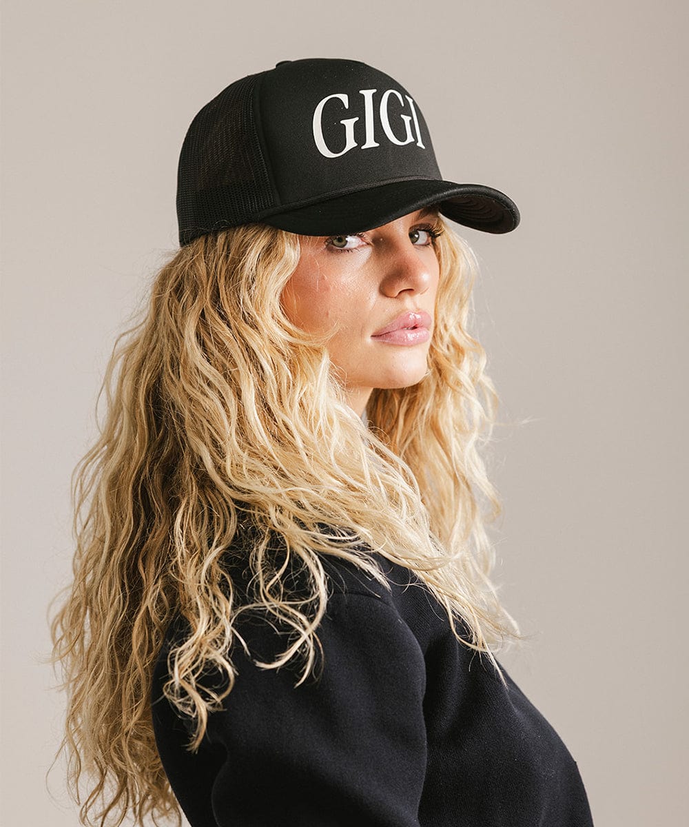 Gigi Foam Trucker Hat - Adjustable Snapback Cap for Men & Women - Stylish & Comfortable for Outdoor Activities, Sports, and Casual Wear