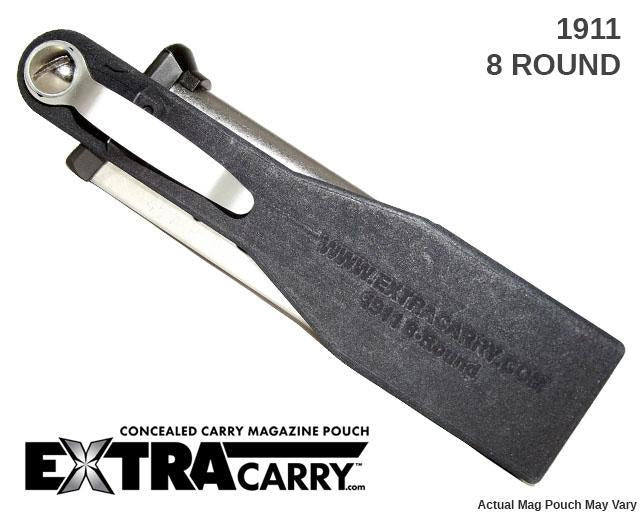 1911 Magazine Pouch - 8 Round Capacity for All 1911 Pistol Models | Perfect for Range Shooting, Concealed Carry & Tactical Use