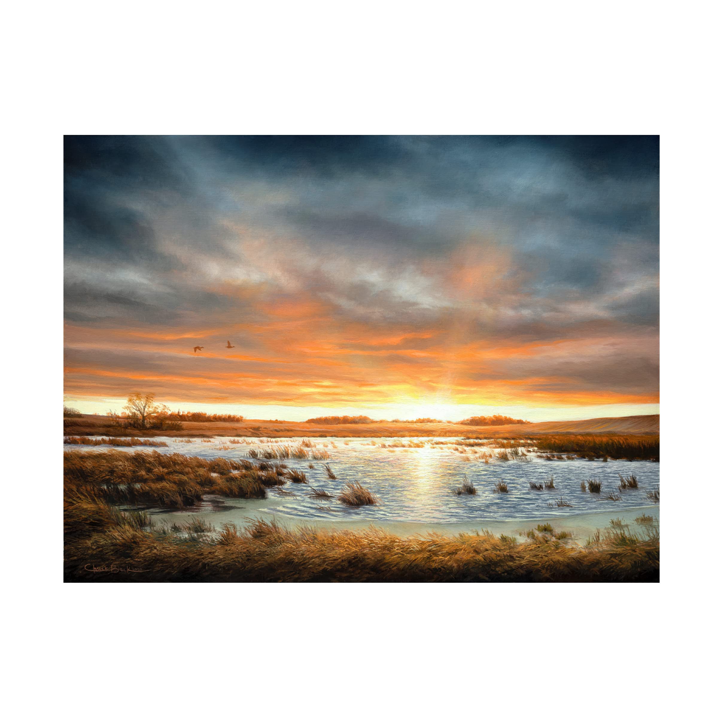 Chuck Black 'Restored Beauty' Canvas Wall Art Print - Modern Home Decor for Living Room, Bedroom & Office - Handmade Trademark Fine Art