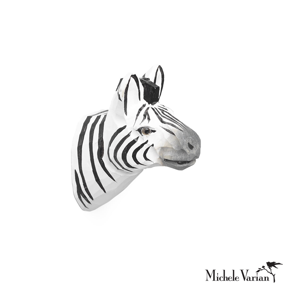 Handmade Zebra Animal Wall Hook - Rustic Wooden Coat Hanger for Home Decor | Perfect for Entryway, Bedroom, or Kids Room Organization