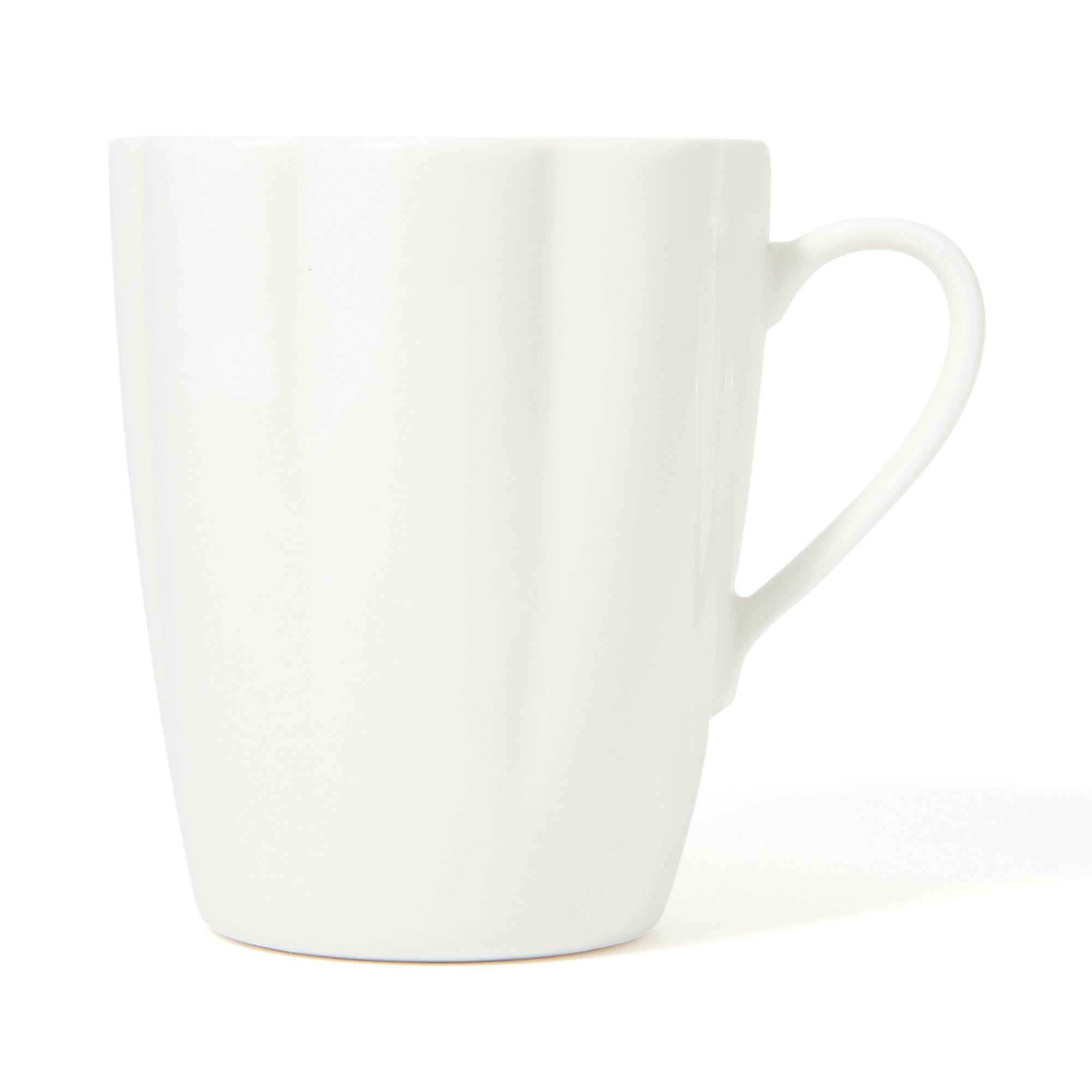 Blanche White Ceramic Flower Mug - Elegant Coffee & Tea Cup for Home, Office, and Gifts - Perfect for Morning Coffee, Afternoon Tea, or Decor