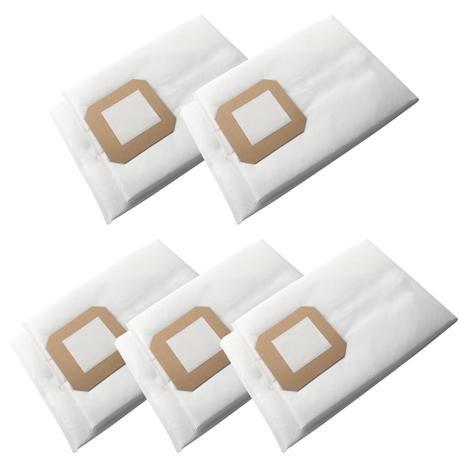 5-Pack Central Vacuum Filter Bags Compatible with Vacuflo Maxum 5/7/9 & DB5000-DB9000 Series - High Efficiency Dust Collection for Whole-House Cleaning Systems (Ideal for Pet Hair, Allergen Removal & Deep Cleaning)