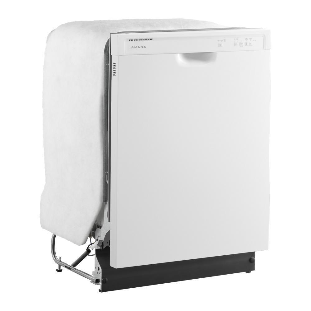 Amana ADB1400AMW Built-in Dishwasher with Triple Filter Wash System - Energy Efficient, Quiet Operation for Kitchens, Restaurants & Home Use