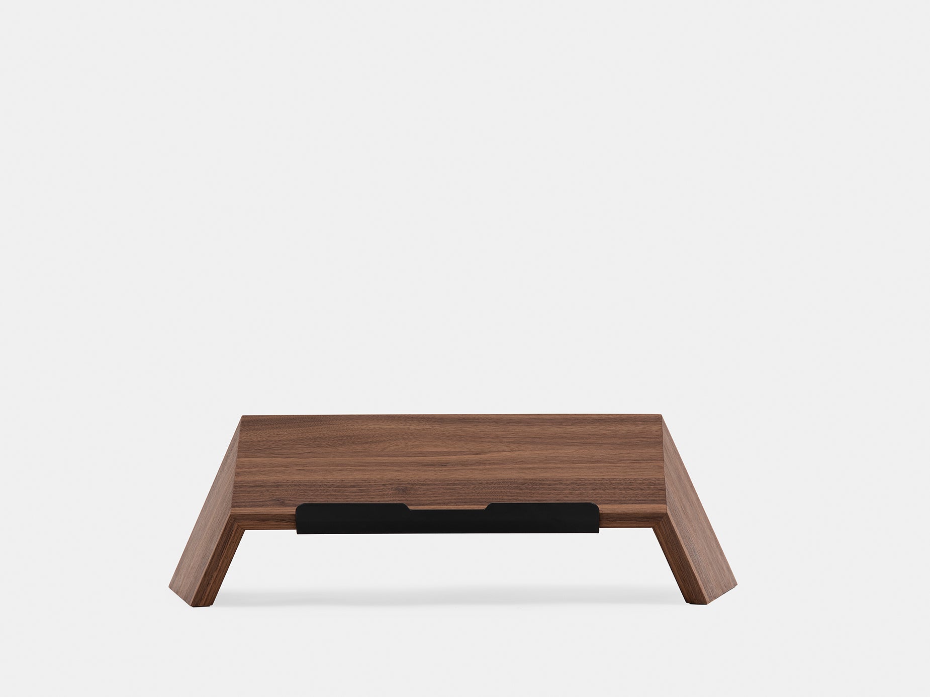 Ergonomic Solid Wood Laptop Stand for Desk - Adjustable Height & Angle, Space-Saving Computer Riser for Home Office, Gaming, and Workstation Setup