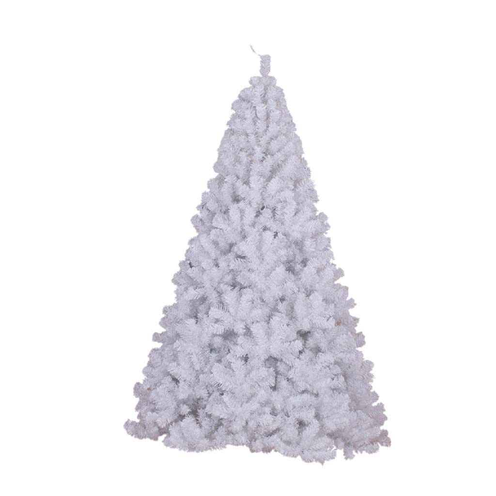PAIHUIART 7ft Pre-Lit Artificial Christmas Tree with PVC+PET Branches, Pre-Decorated Xmas Tree for Home & Office Holiday Decor - Perfect for Living Room, Mall Display & Christmas Party Decoration