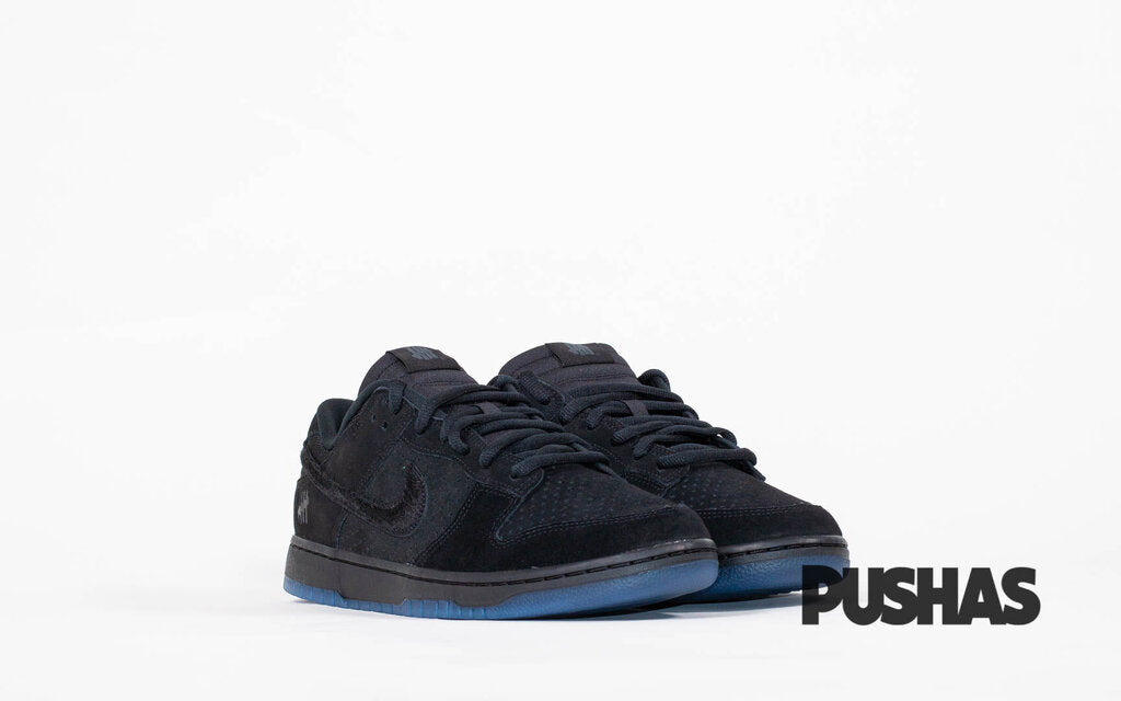 Nike Dunk Low x Undefeated '5 On It' Black Sneakers - Men's Basketball Shoes for Streetwear & Casual Wear