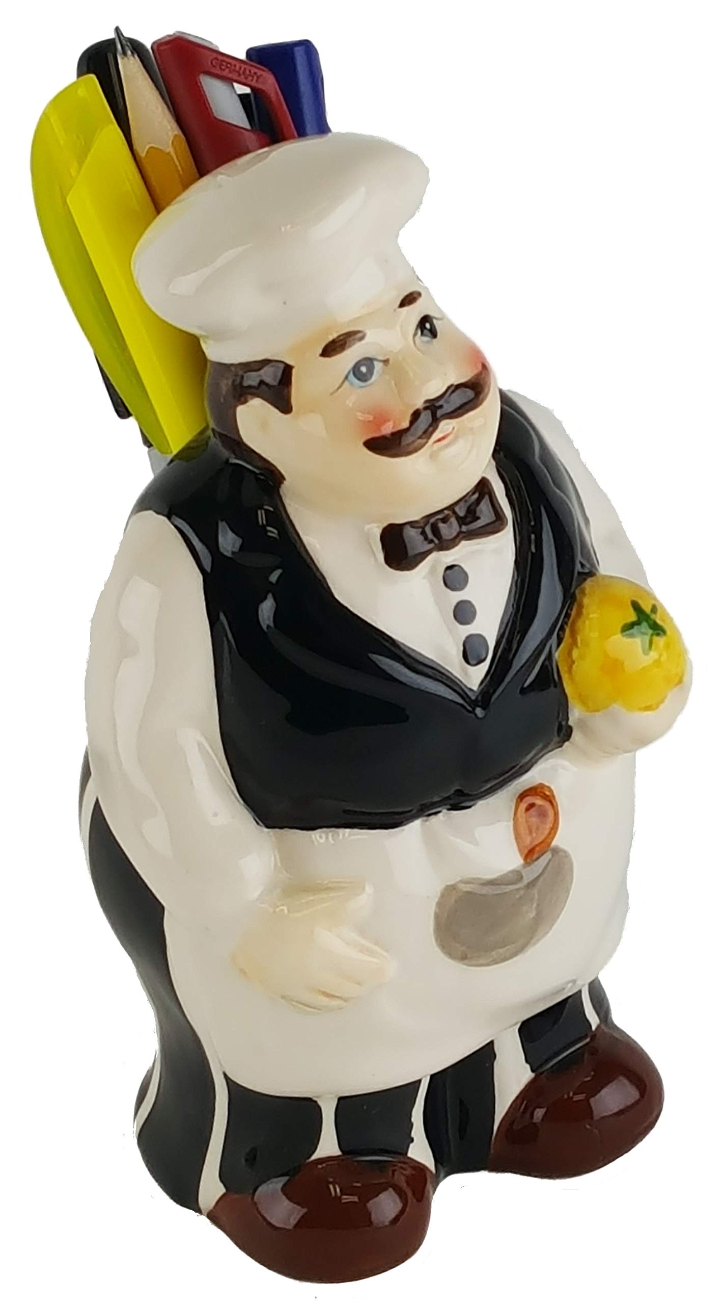 FAT CHEF Kitchen Counter Accessories - Stylish Pen & Pencil Holder for Office & Home Organization | Perfect for Desk, Kitchen Counter, and Workspace Storage