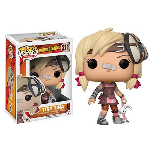 Borderlands Tiny Tina Pop! Vinyl Figure #211 - Collectible Game Character Toy for Display & Gaming Fans