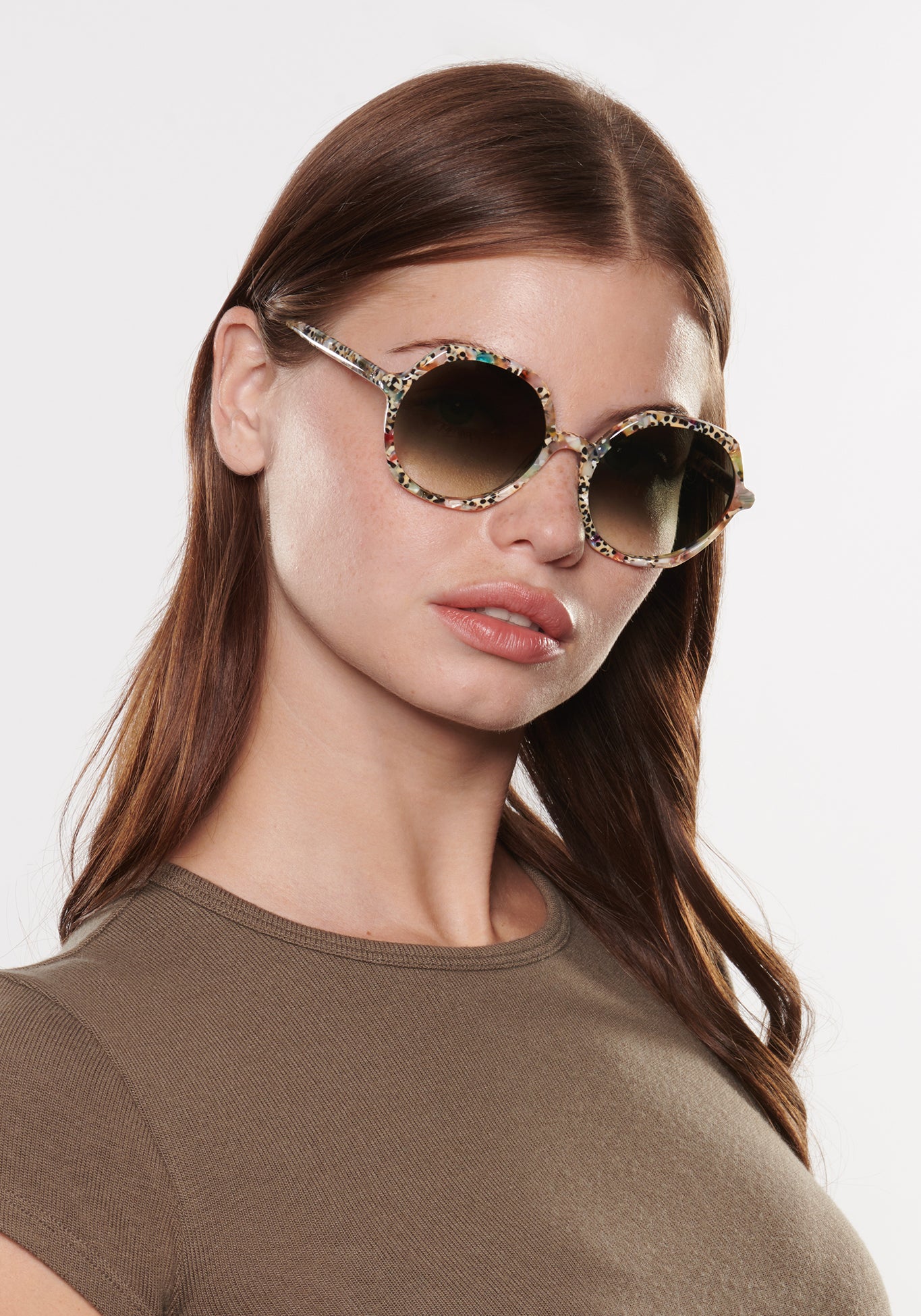 Sophia Poppy Sunglasses - Trendy Cat Eye UV Protection Shades for Women - Perfect for Beach, Driving & Outdoor Activities