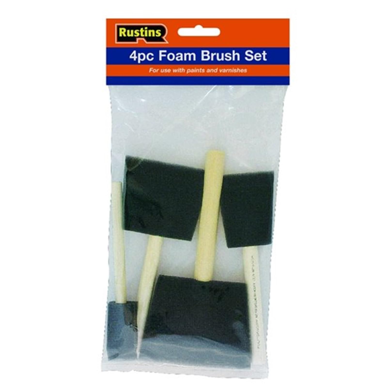 Professional Poly Foam Brushes for Painting - Smooth Finish Paint Applicators | Ideal for DIY Projects, Home Decor, and Artwork