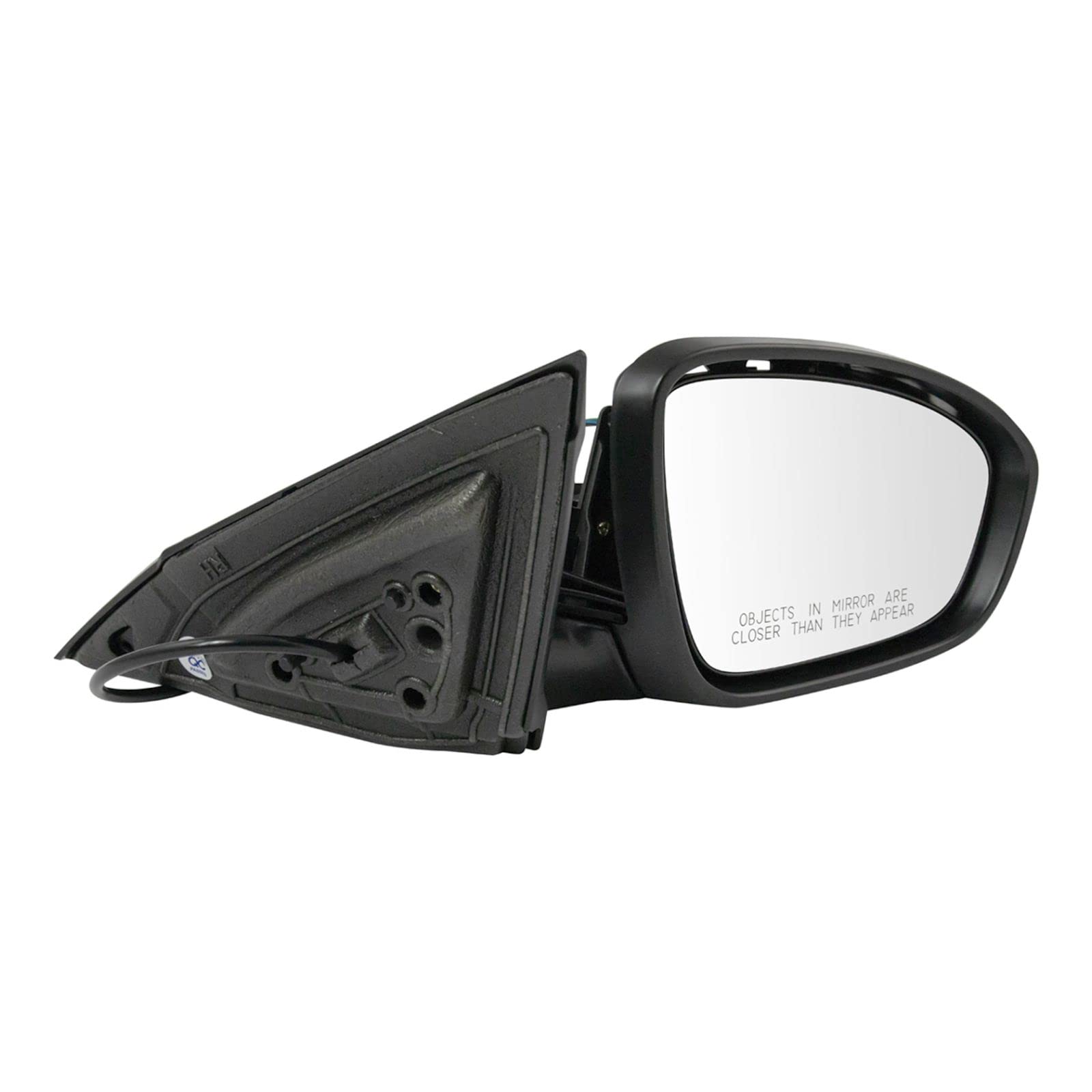 2019-2023 Nissan Altima Right Side Mirror Replacement - Passenger Side Non-Heated Non-Turn Signal Mirror (Part# NI1321311) - Perfect for Parking Assistance & Safe Driving