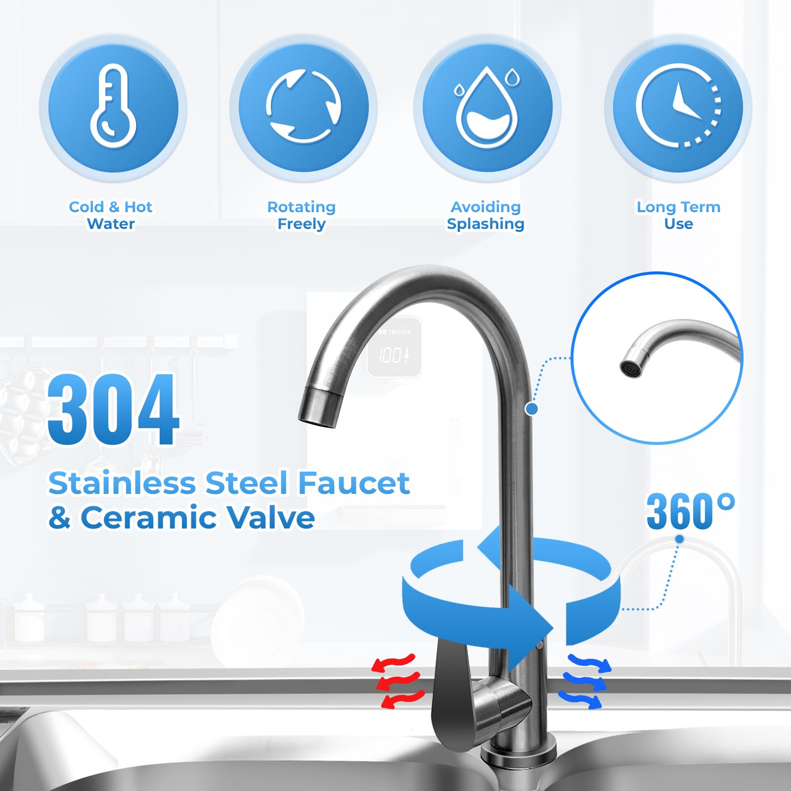 **Commercial 304 Stainless Steel Double Bowl Restaurant Sink with Storage Shelves & Drainer Faucet Combo – Heavy-Duty Kitchen Utility Sink for Restaurants, Cafes, and Food Prep Areas**
