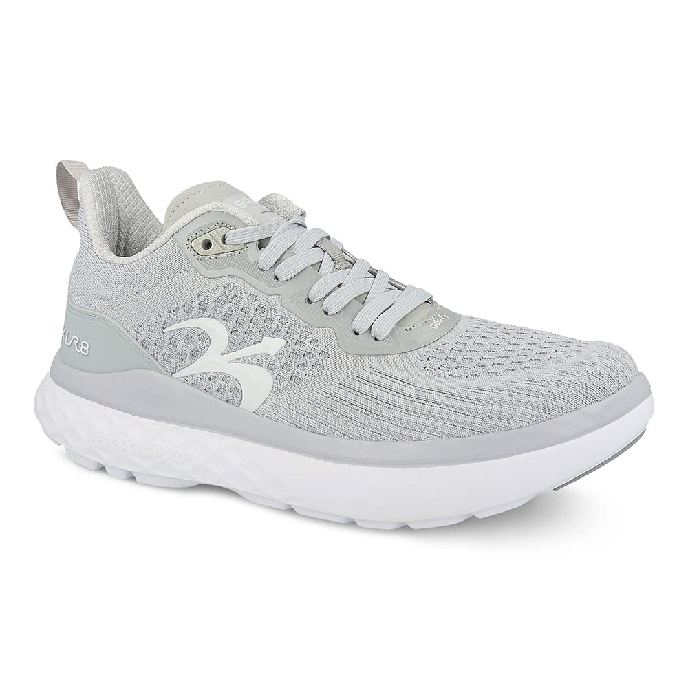 G-DEFY XLR8 Men's Supportive Running Shoes with VersoShock Technology – Arch Support, Wide Width & Diabetic-Friendly Design | Ideal for Prolonged Standing, Walking & Pain Relief | Free Custom Orthotic Included
