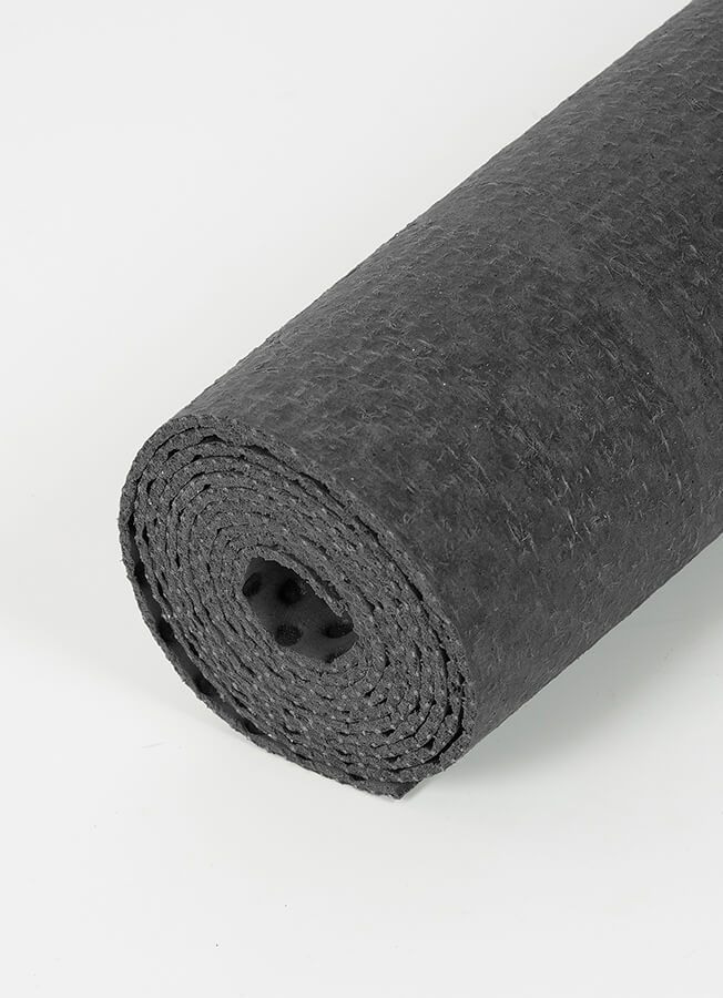 Eco-Friendly Travel Jute Yoga Mat 2mm - Lightweight & Non-Slip for Yoga, Pilates, Meditation & Outdoor Activities