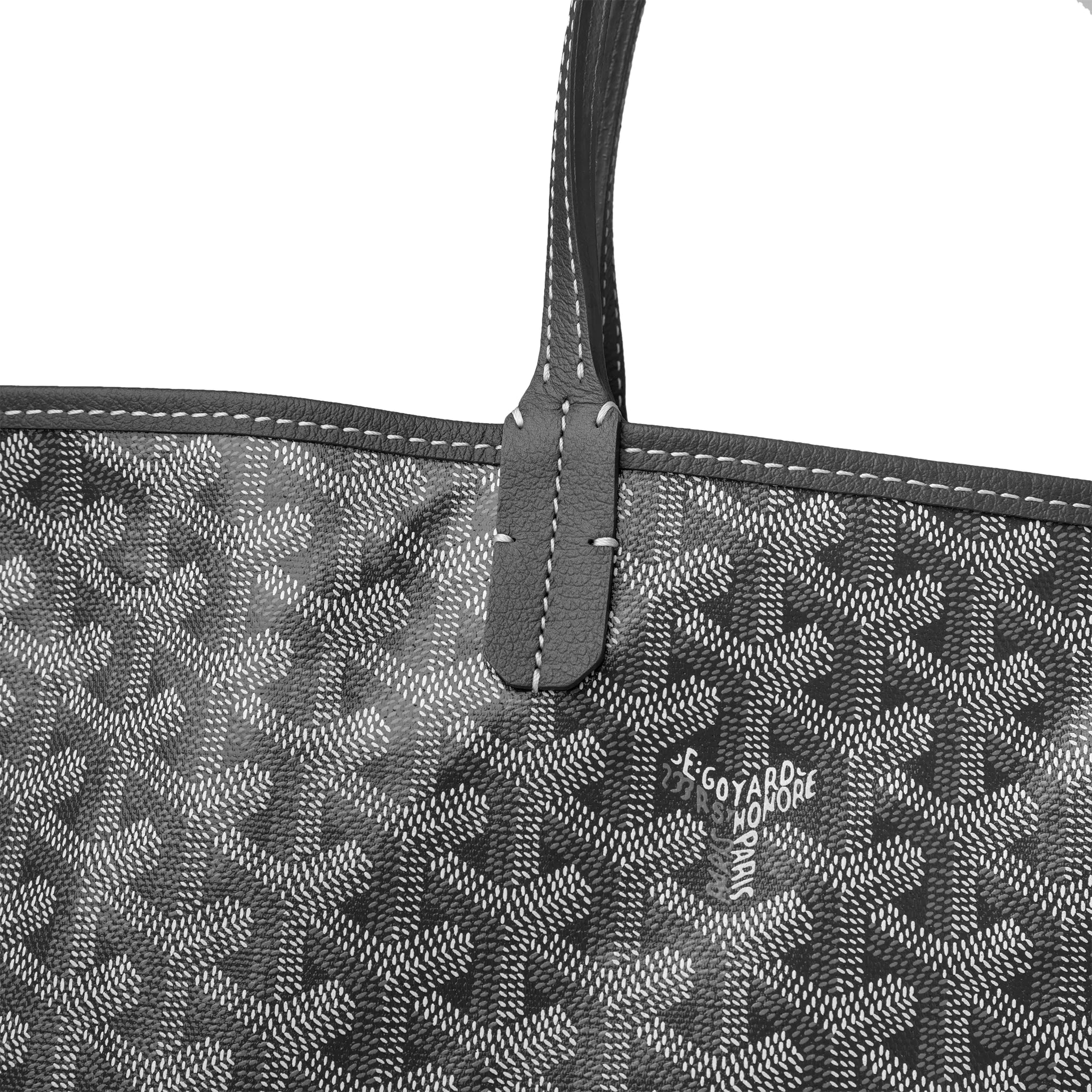 Goyard Saint Louis PM Tote Bag Grey | Luxury Designer Handbag for Women | Perfect for Work, Travel & Everyday Use