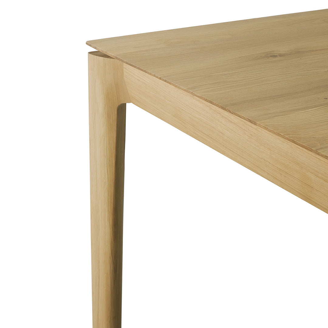 Square Bok Dining Table - Modern Wooden Dining Table for Kitchen & Dining Room - Perfect for Family Gatherings & Dinner Parties