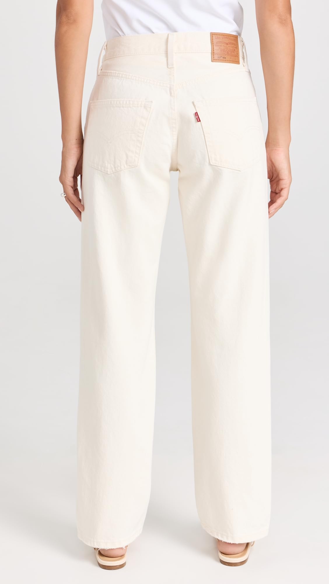 Levi's Women's 501 Original Fit 90s High Rise Straight Leg Jeans - Vintage Denim Pants for Casual Wear & Everyday Outfits