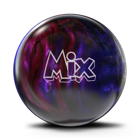 Storm Mix Bowling Ball - Black, Purple & Pink Colors | High Performance Reactive Resin for Strikes & Spares | Perfect for League Play & Casual Bowling