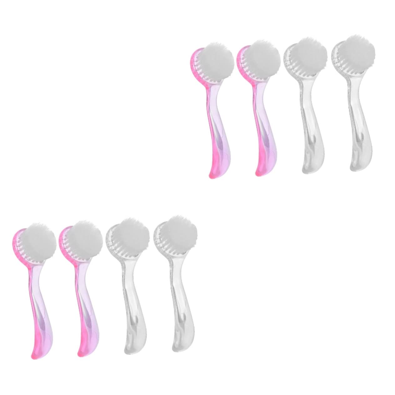 Healeved 8-Piece Nail Brush Set - Dust Brush, Nail Scrubber & Cleaner for Acrylic Nails, Manicure & Hand Care | Perfect for Salon, Home & Professional Nail Art