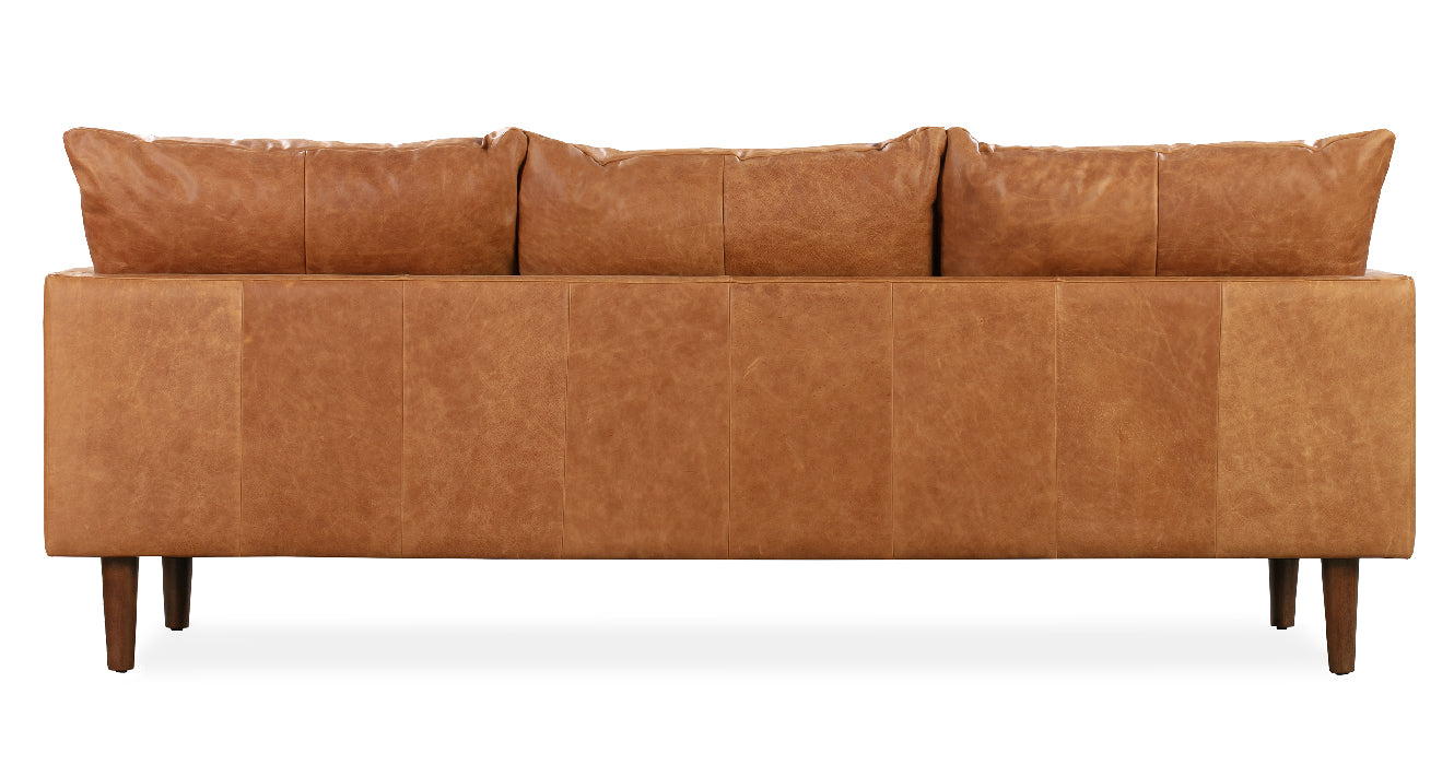 Modern Girona Sofa - Comfortable 3-Seater Couch for Living Room, Lounge & Office - Soft Fabric Upholstery with Sturdy Wooden Frame - Perfect for Relaxing, Entertaining & Small Spaces