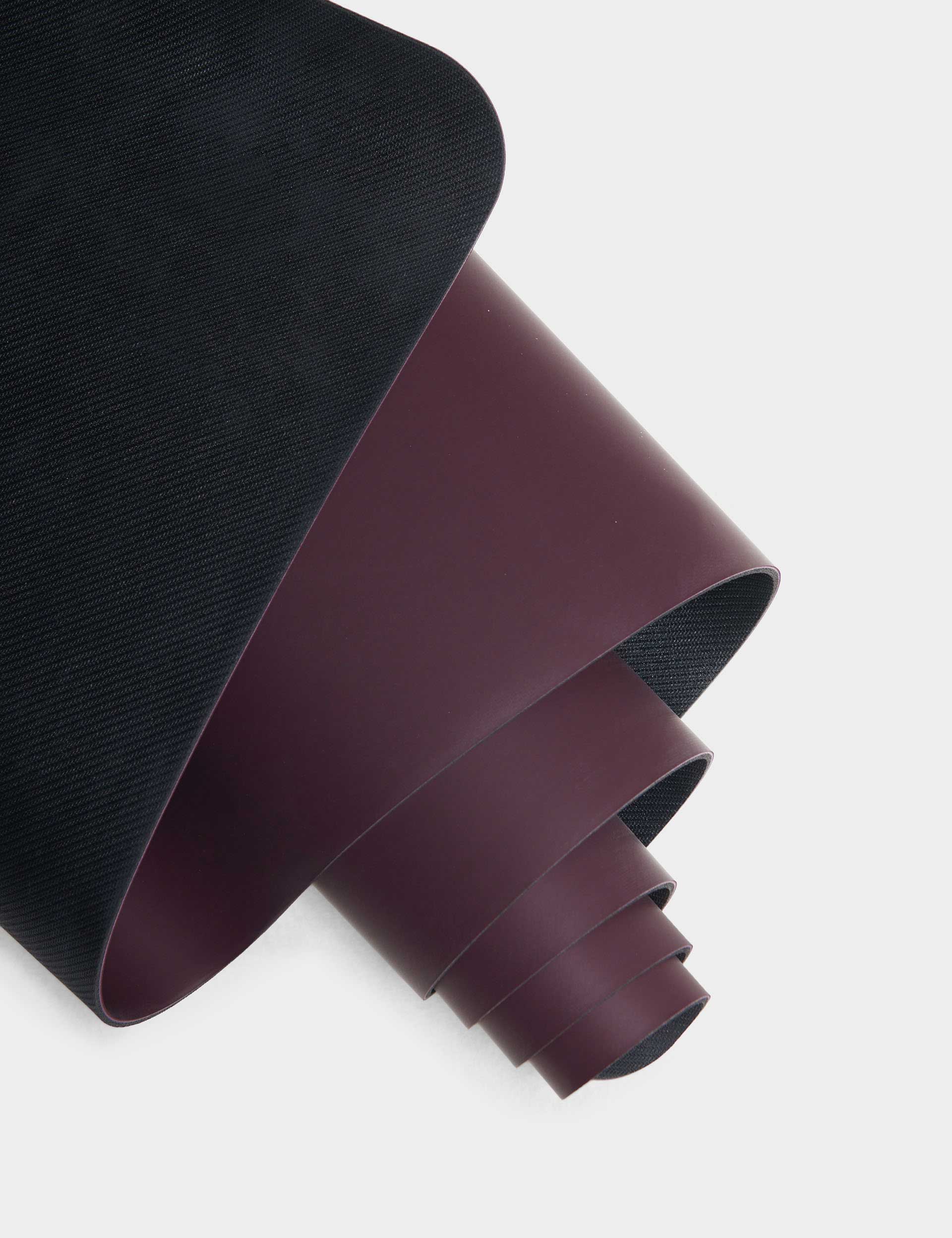 Premium Non-Slip Balance Yoga Mat - Midnight Cherry Purple for Home, Studio & Outdoor Workouts - Eco-Friendly TPE Material for Yoga, Pilates & Meditation