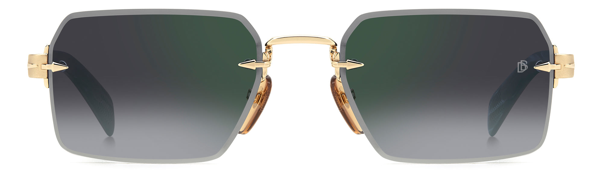 David Beckham DB7109/S Men's Sunglasses - Polarized UV Protection Aviator Style for Driving, Outdoor Sports & Fashion