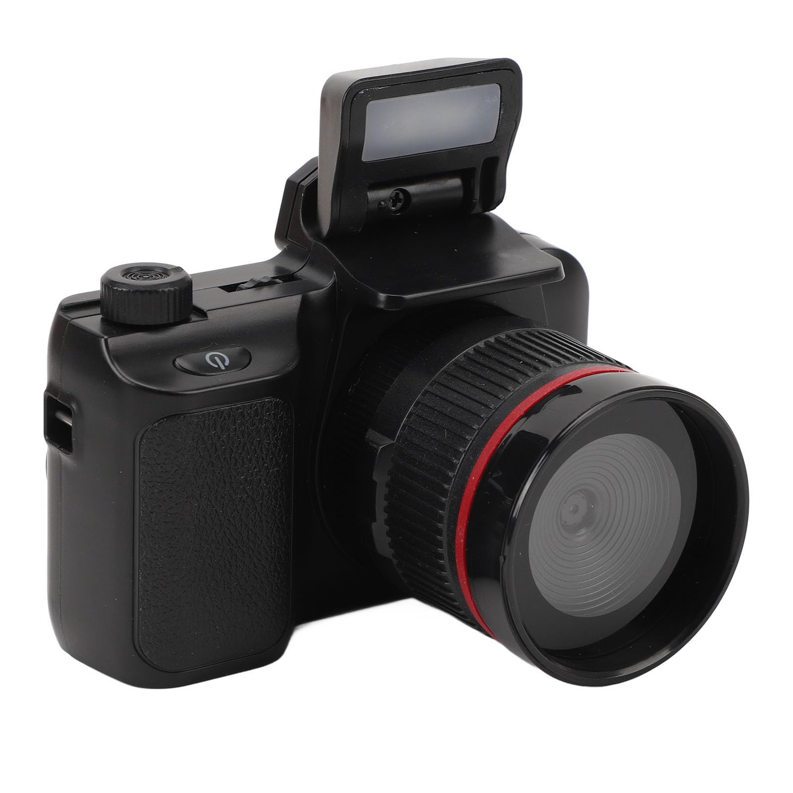4K Digital Camera for Photography & Vlogging - 1080P HD Compact DSLR Camera with 180° Flip Screen, 4X Zoom, Supports 256GB SD Card | Perfect for Travel, YouTube, TikTok & Social Media Content Creation