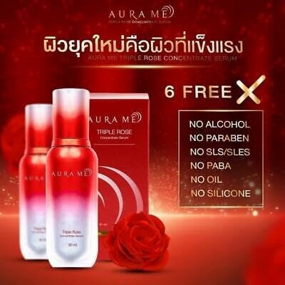 Melasmax Aurame Triple Rose Concentrate Serum for Melasma Treatment - 30ml Brightening Facial Serum for Dark Spots & Hyperpigmentation - Perfect for Nighttime Skincare Routine & Daily Anti-Aging Care